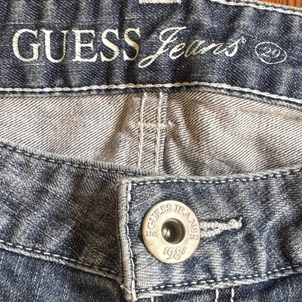 Guess Women's Blue Denim Jean Shorts